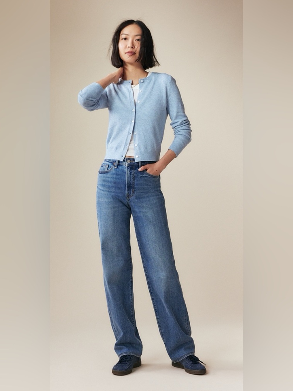 Old Navy High Rise OG Loose Jean - Picture 2 of 5